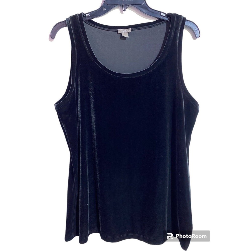 J Jill Velvet Tank Top Medium